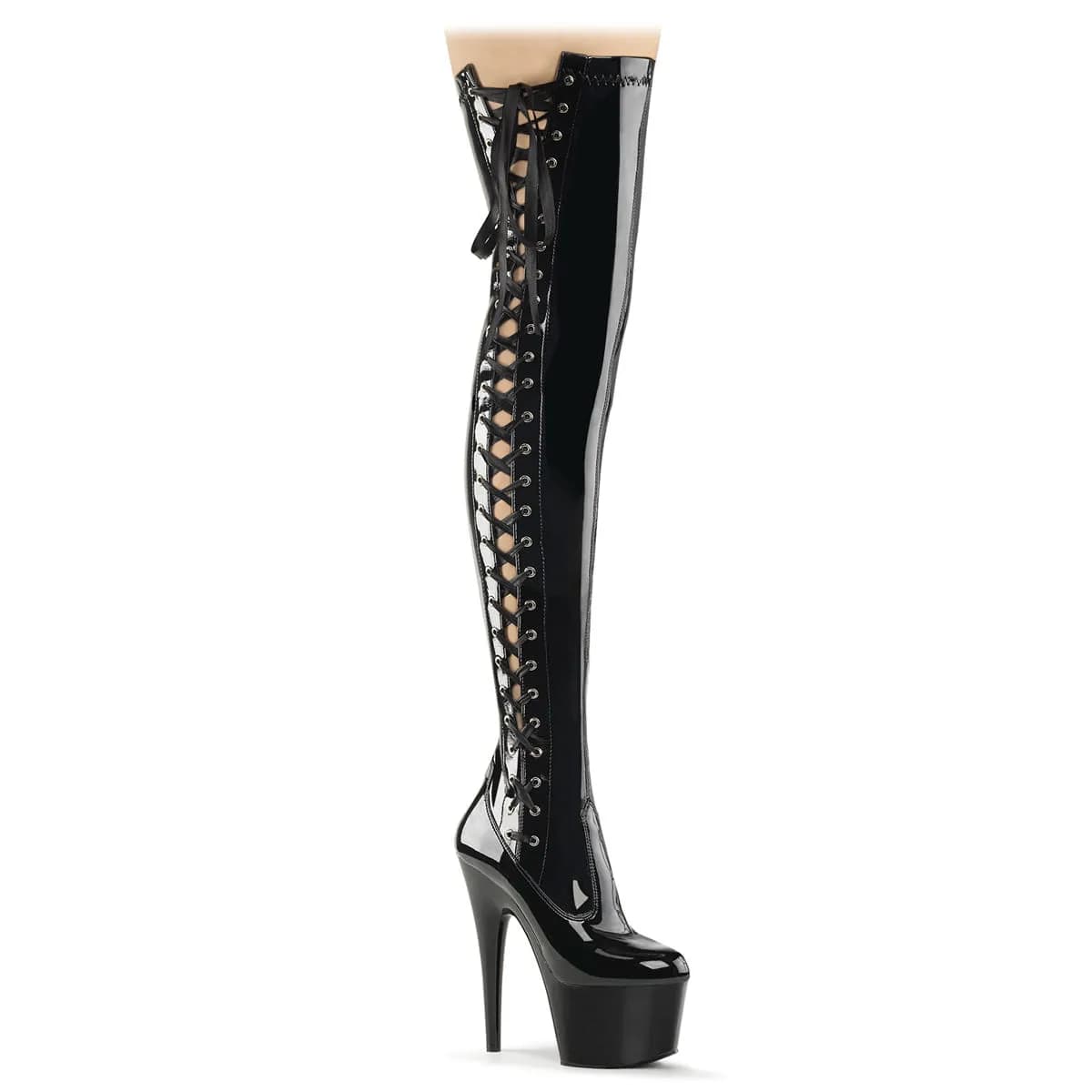 Pleaser ADORE-3050 Damen Stiefel Schwarz  EU 43