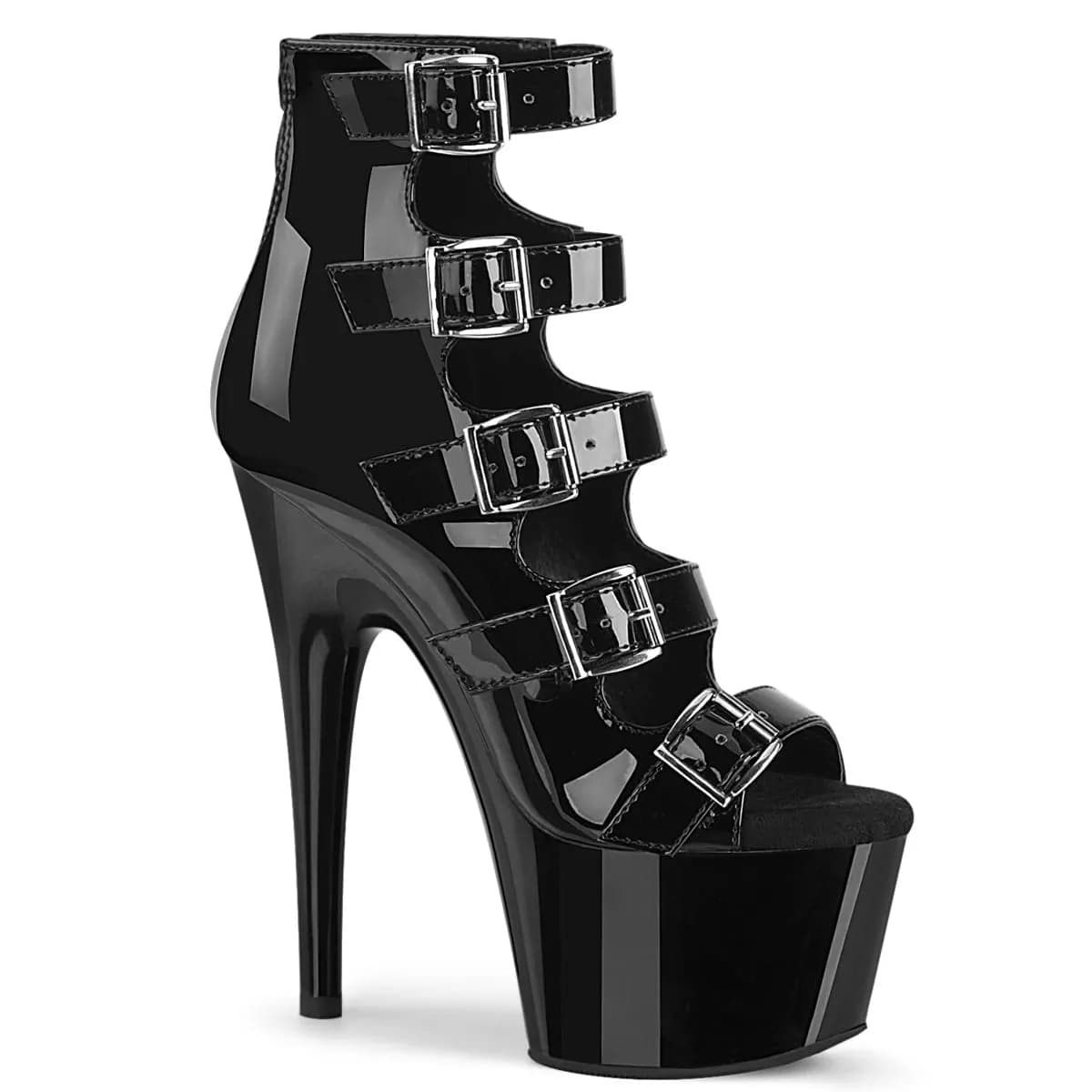 Pleaser ADORE-700-33 Damen Stiefelette Schwarz  EU 35
