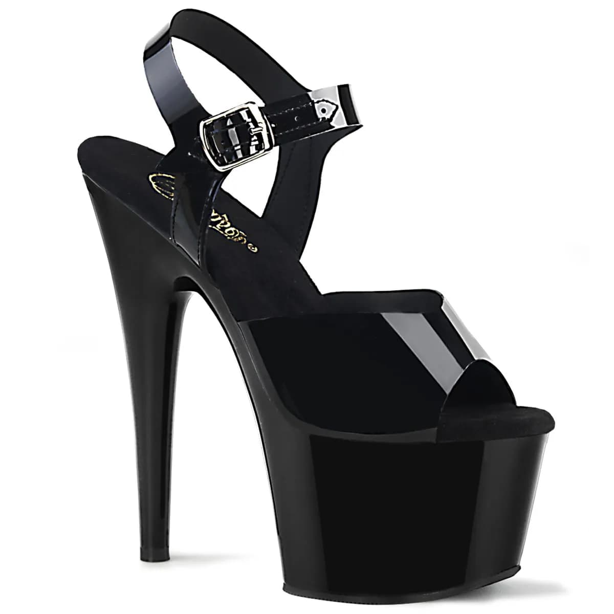 Pleaser ADORE-708N Damen Sandale Schwarz  EU 38