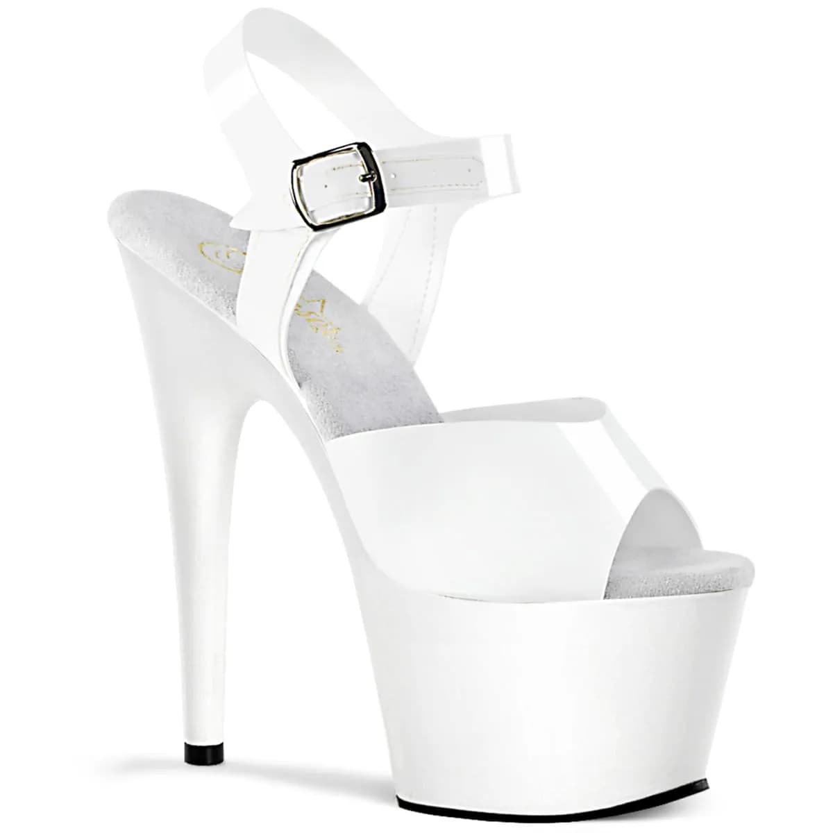 Pleaser ADORE-708N Damen Sandale Weiß  EU 41