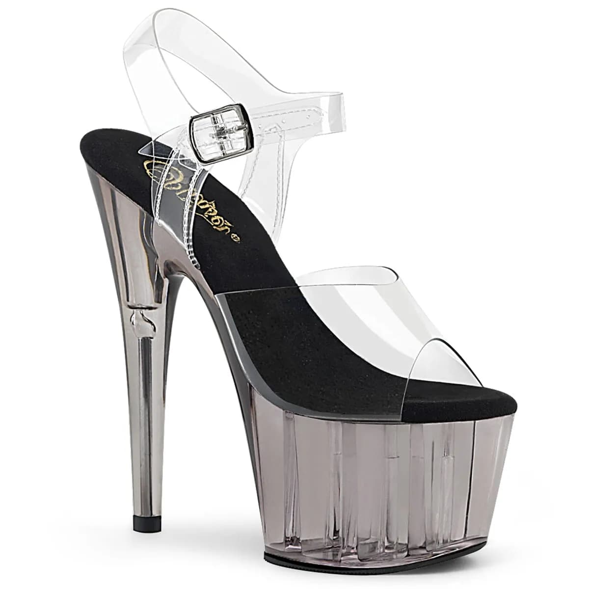 Pleaser ADORE-708T Damen Sandale Transparent  EU 39