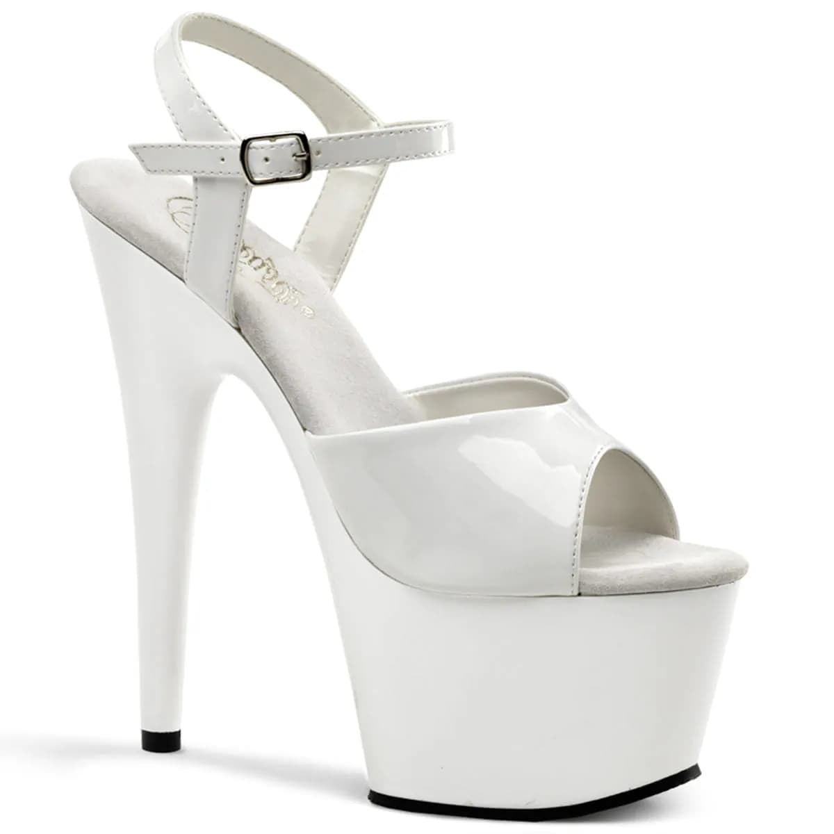 Pleaser ADORE-709 Damen Sandale Weiß  EU 35