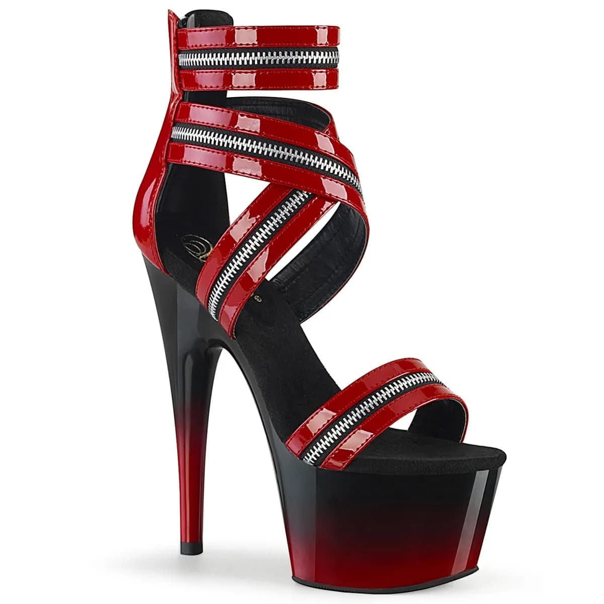 Pleaser ADORE-766 Damen Sandale Rot  EU 36