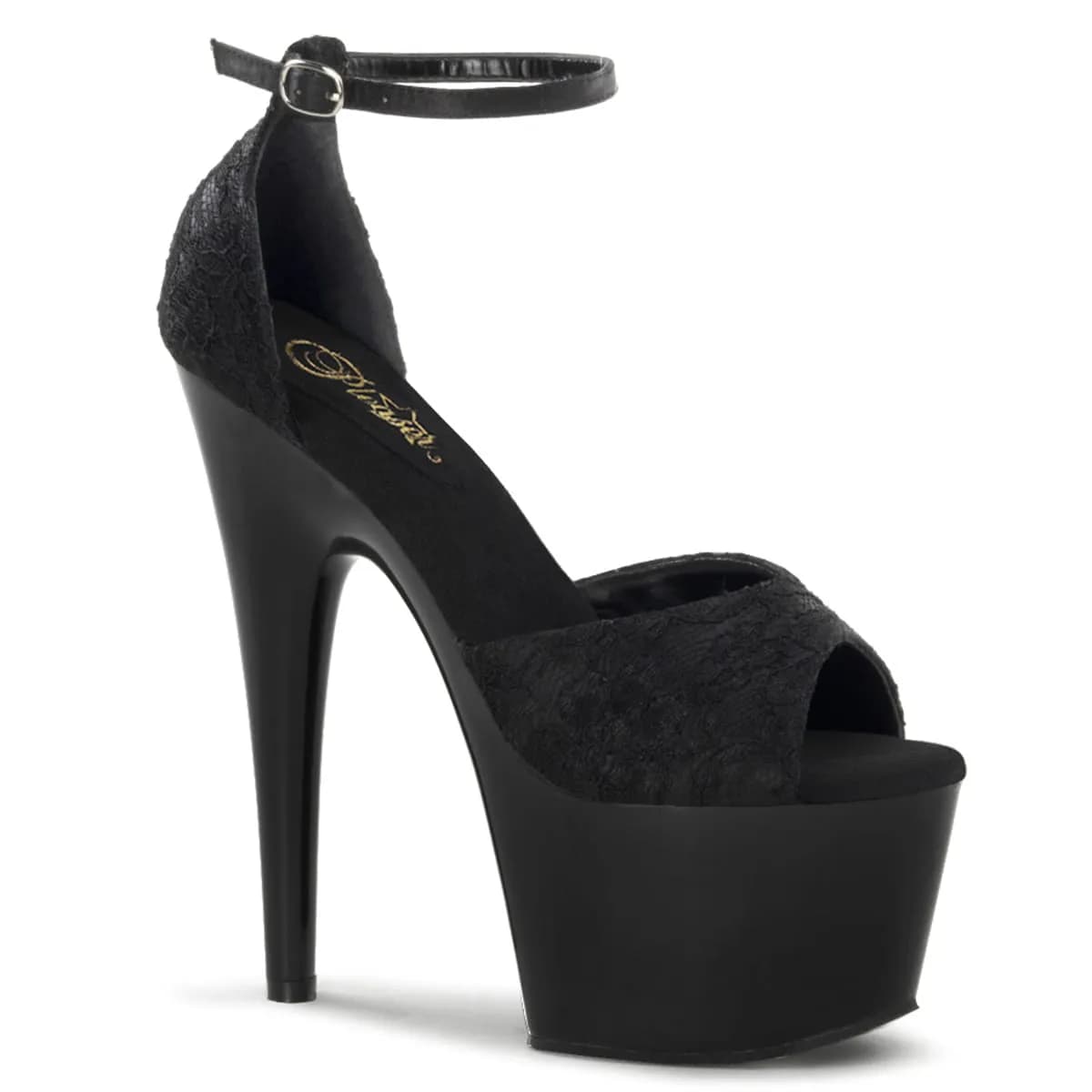 Pleaser ADORE-768 Damen Sandale Schwarz  EU 39