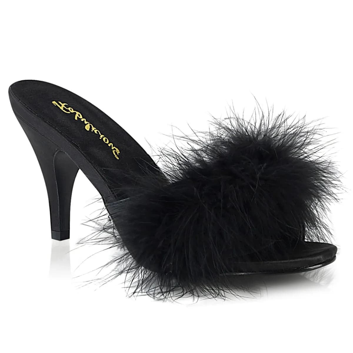 Fabulicious AMOUR-03 Damen Slipper Schwarz  EU 36