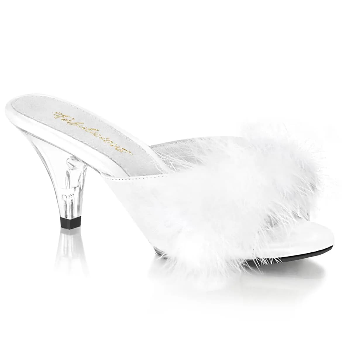 Fabulicious BELLE-301F Damen Slipper Weiß  EU 38