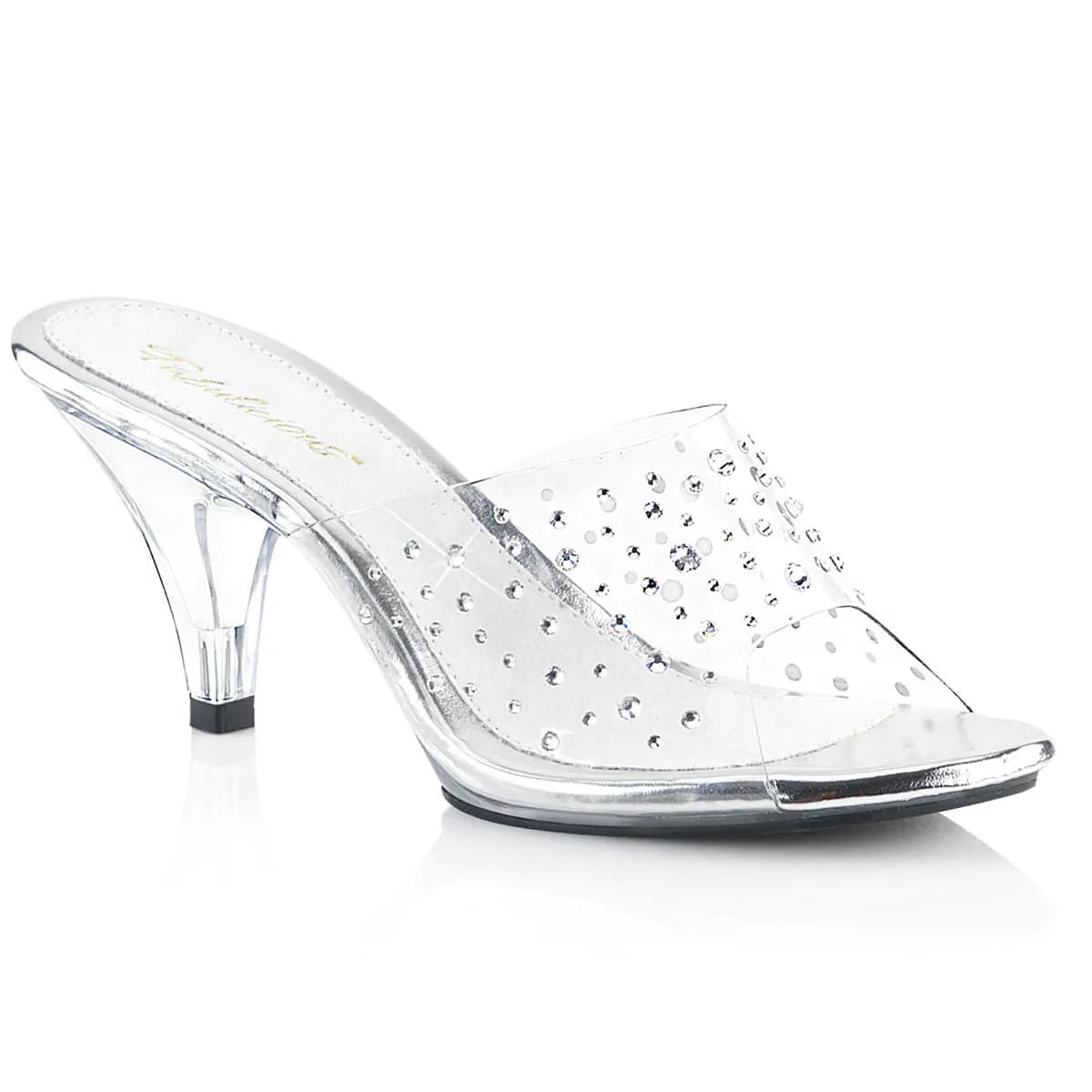 Fabulicious BELLE-301RS Damen Slipper Transparent  EU 36
