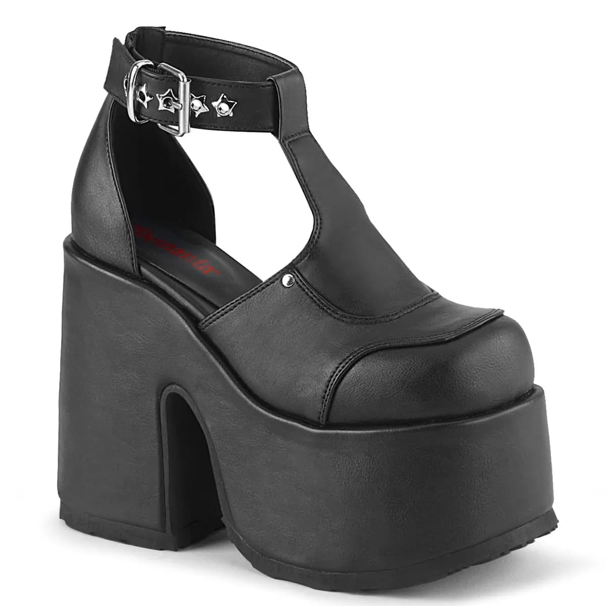 DemoniaCult CAMEL-103 Damen Sandale Schwarz  EU 37