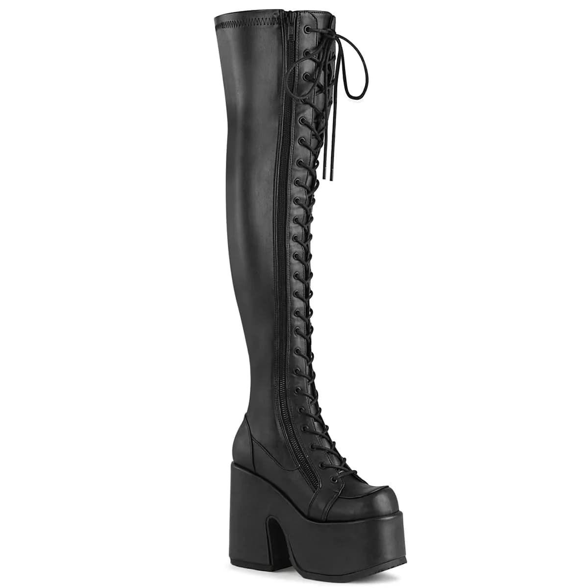 DemoniaCult CAMEL-300 Damen Stiefel Schwarz  EU 36