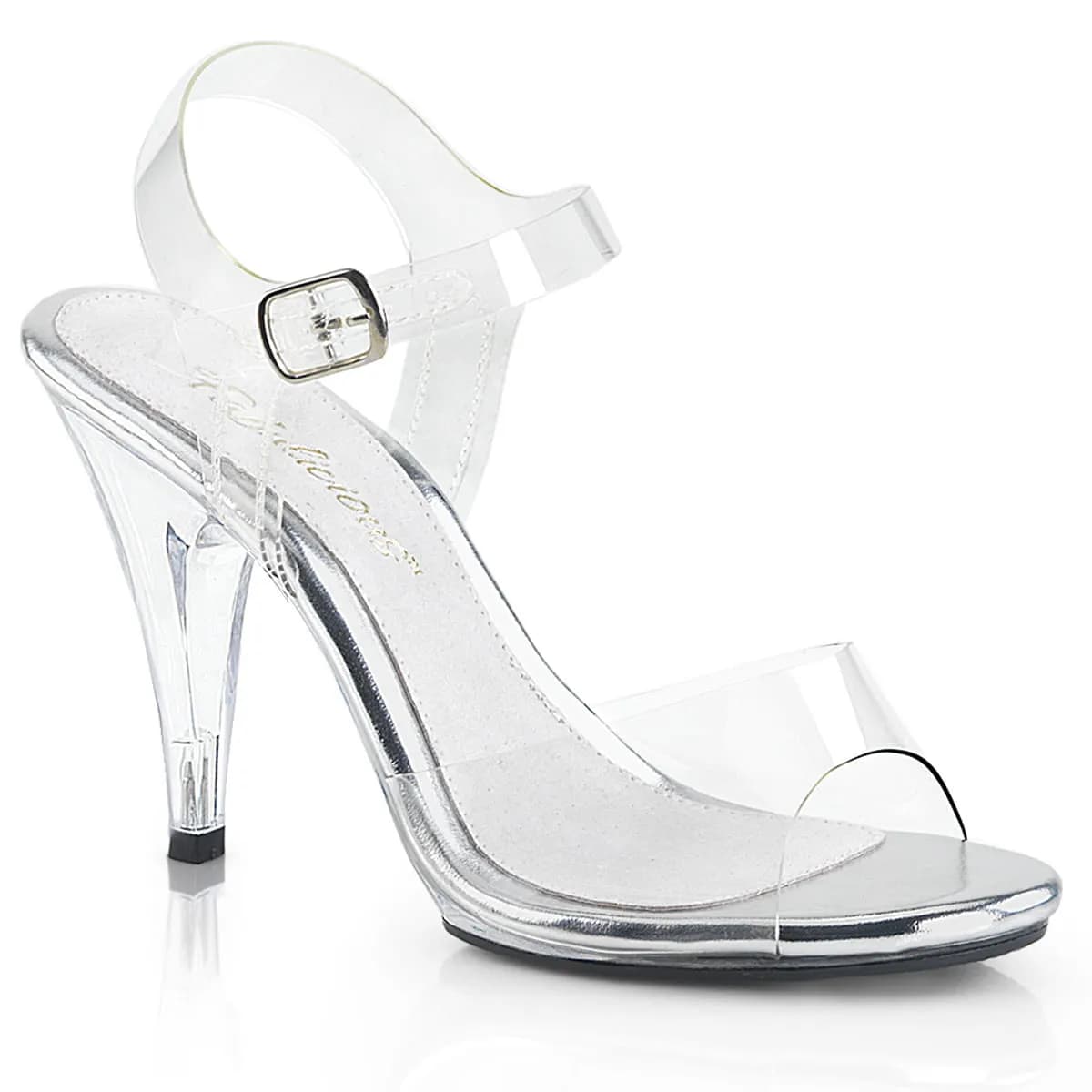Fabulicious CARESS-408 Damen Sandale Transparent  EU 42
