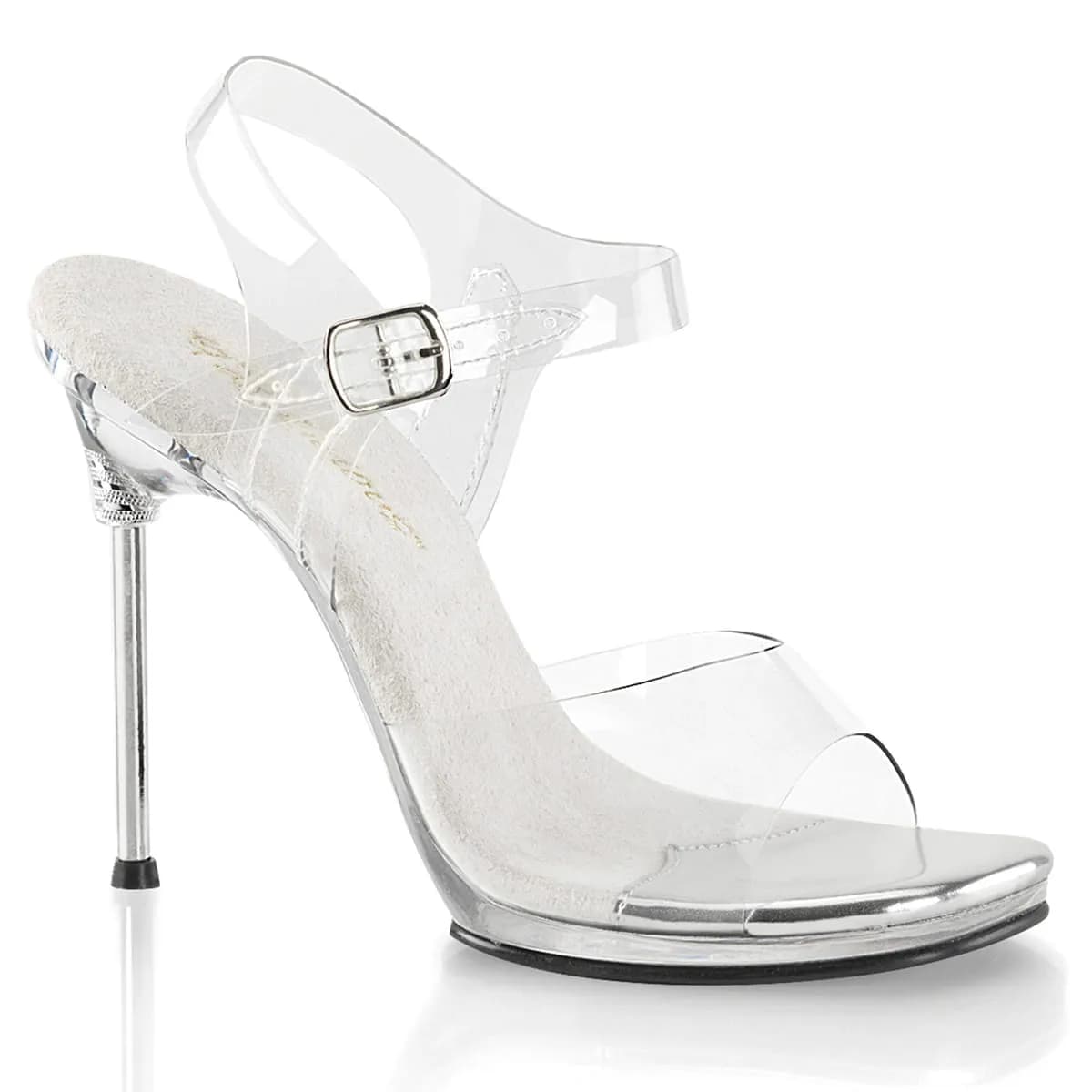Fabulicious CHIC-08 Damen Sandale Transparent  EU 37