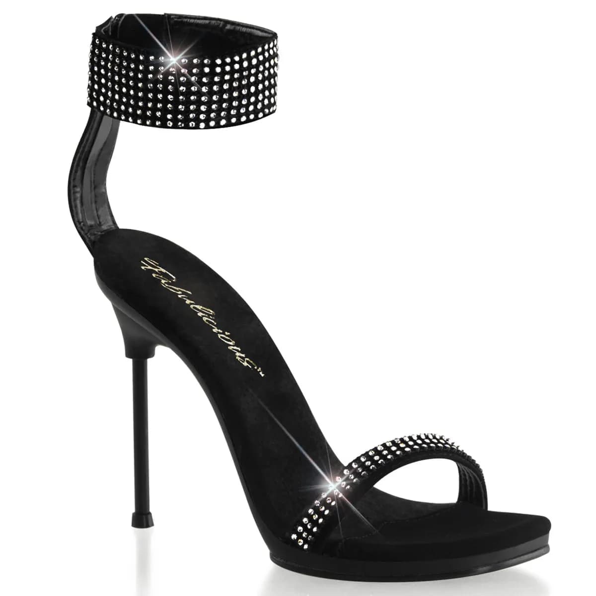Fabulicious CHIC-40 Damen Sandale Schwarz  EU 39