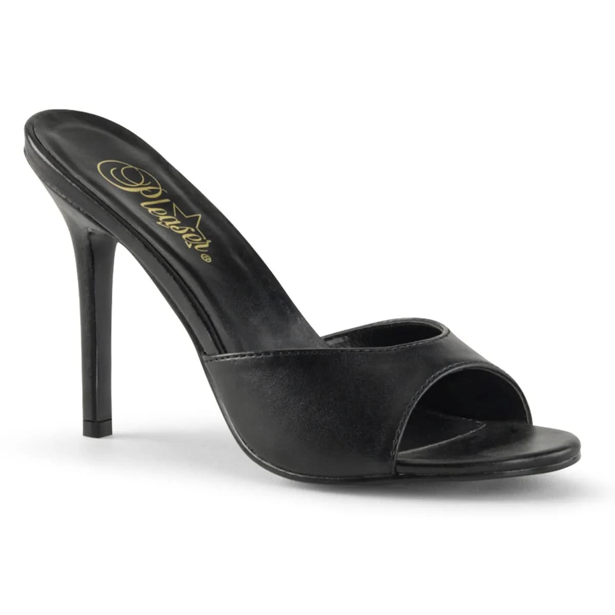 Pleaser CLASSIQUE-01 Damen Slipper Schwarz  EU 45
