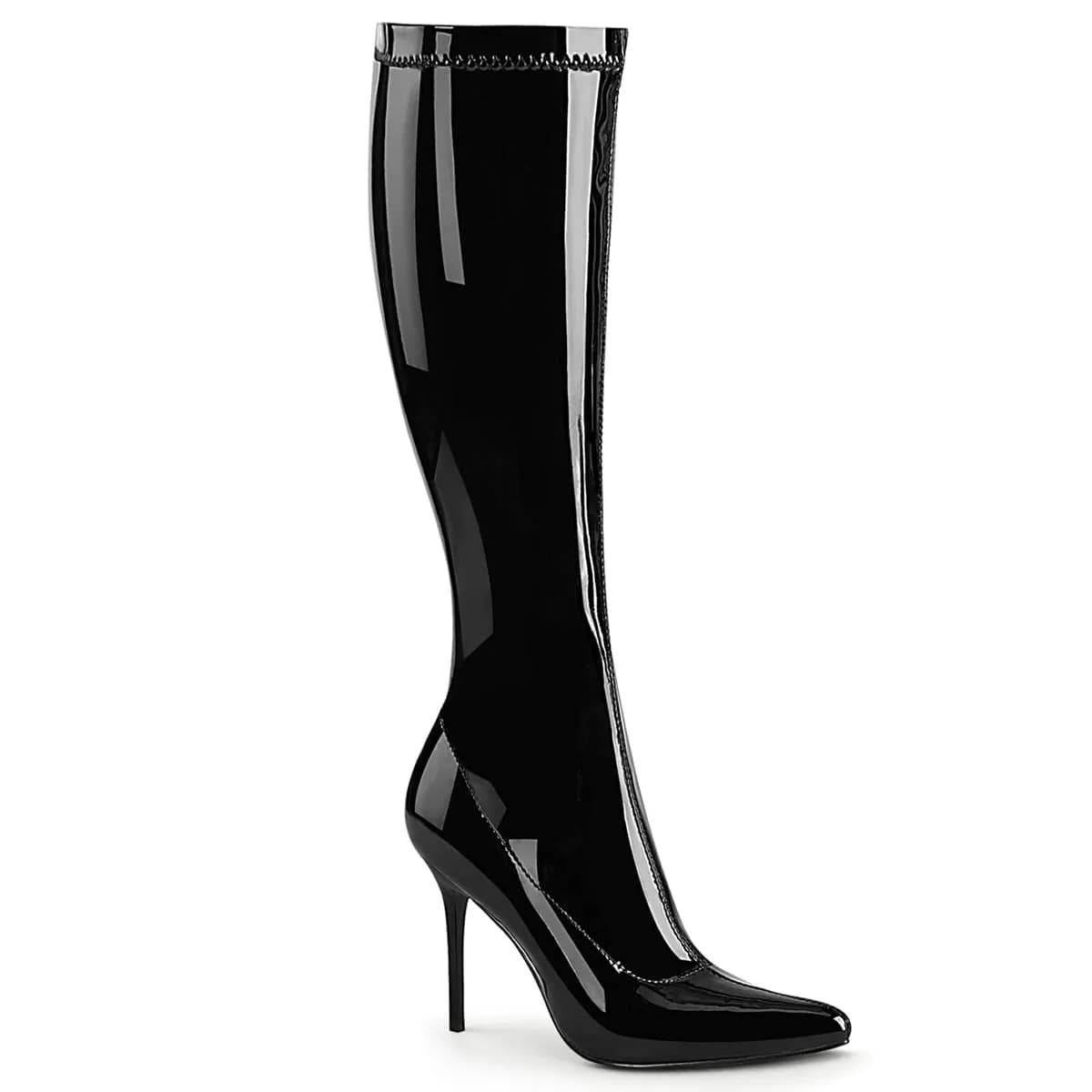 Pleaser CLASSIQUE-2000 Damen Stiefel Schwarz  EU 44