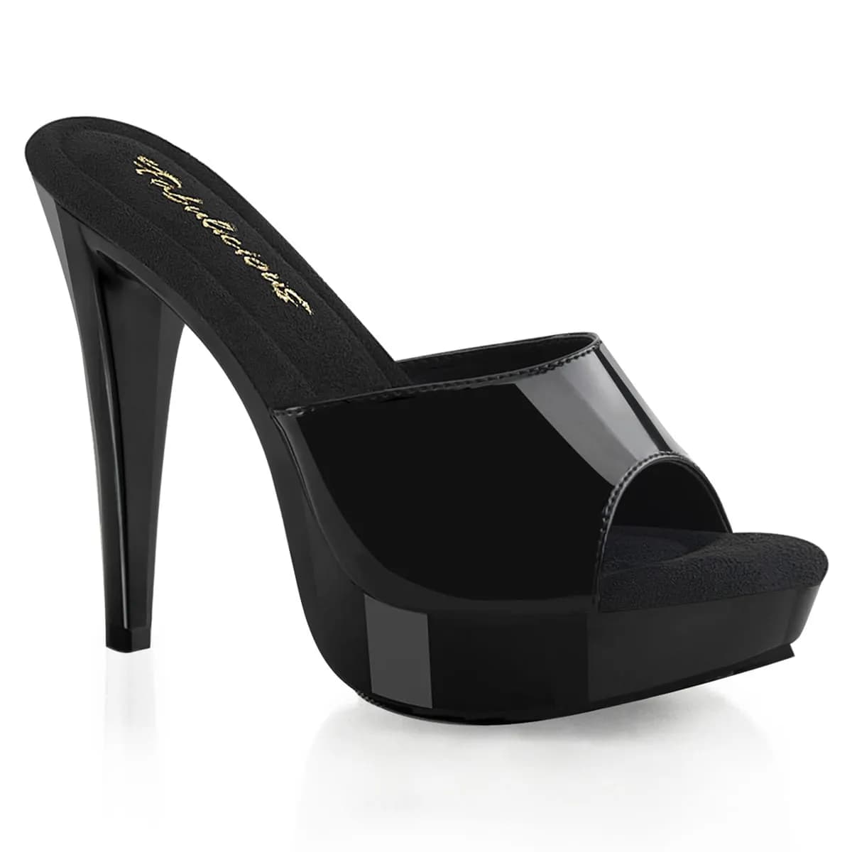 Fabulicious COCKTAIL-501 Damen Slipper Schwarz  EU 44