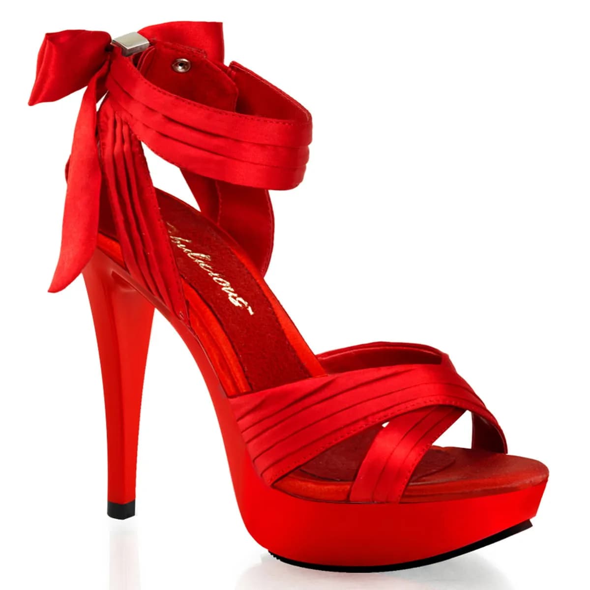 Fabulicious COCKTAIL-568 Damen Sandale Rot  EU 41