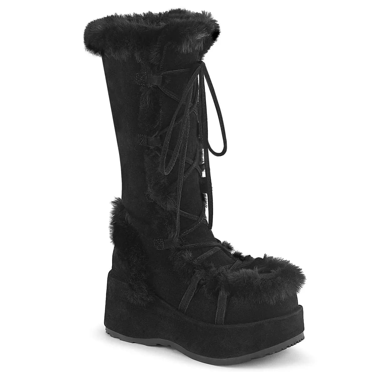 DemoniaCult CUBBY-311 Damen Stiefel Schwarz  EU 36