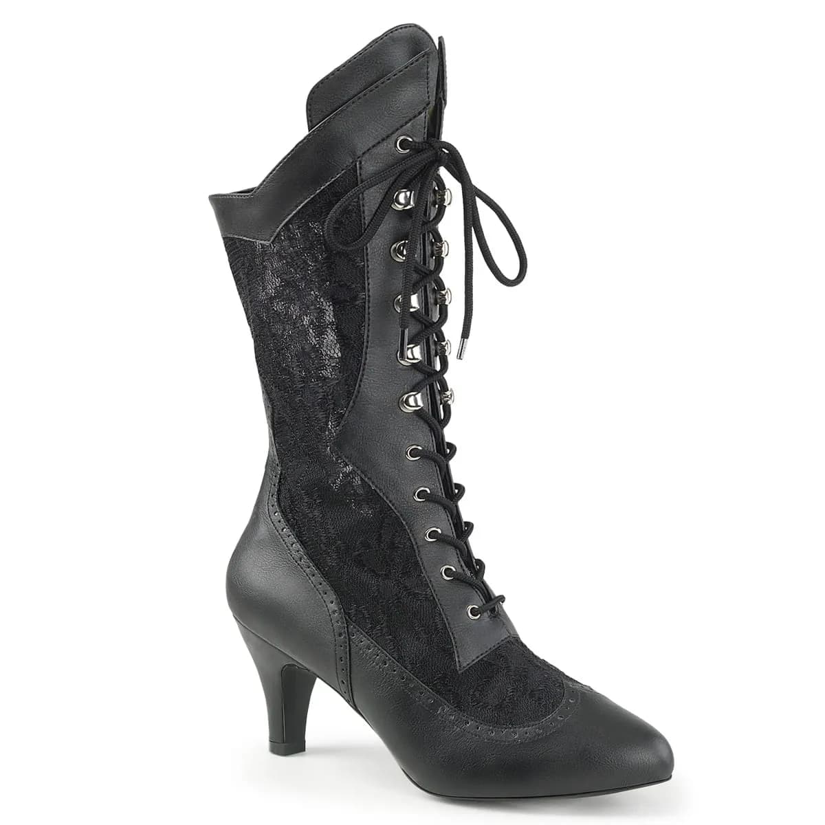 Pleaser Pink Label DIVINE-1050 Damen Stiefel Schwarz  EU 39