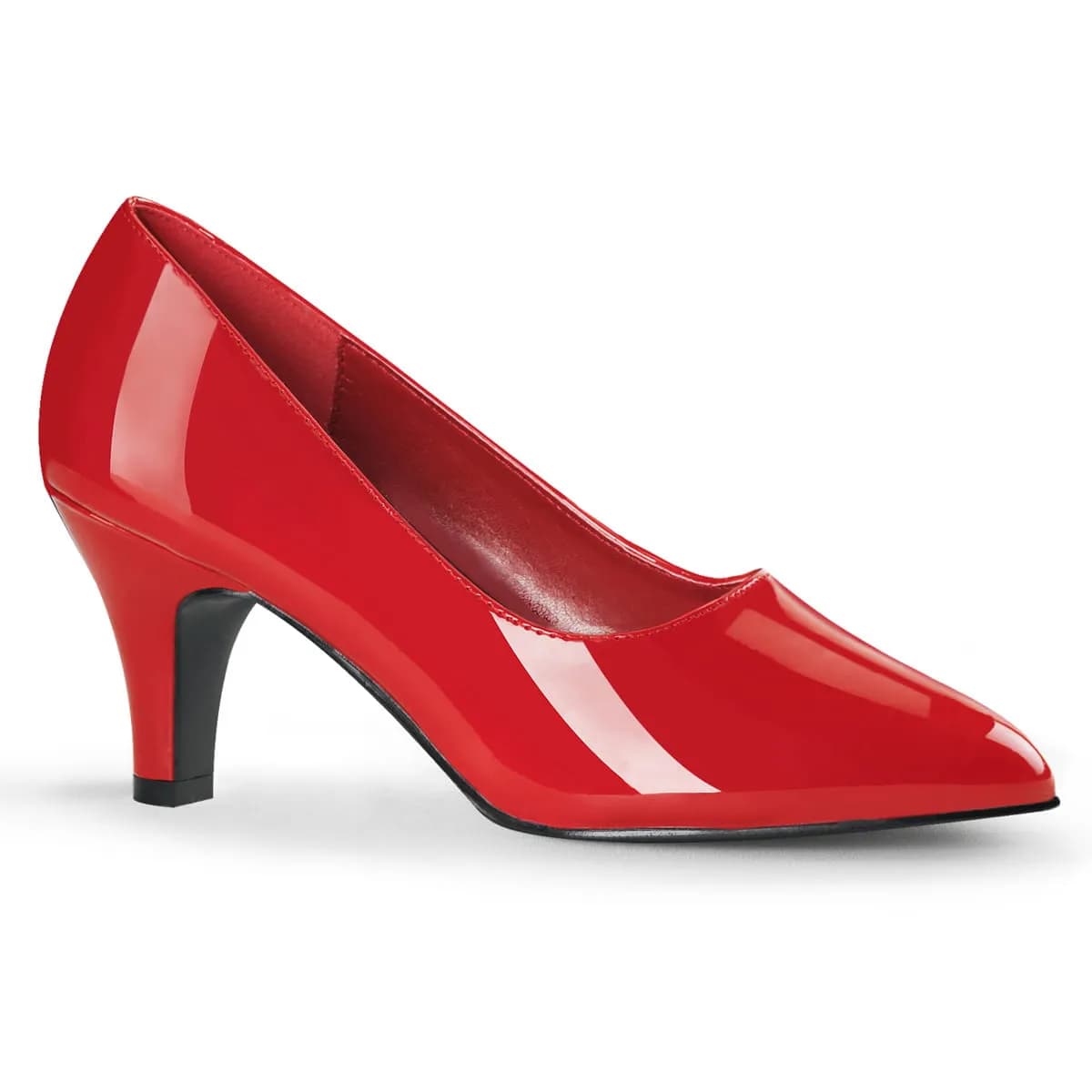 Pleaser Pink Label DIVINE-420 Damen Pumps Rot  EU 39