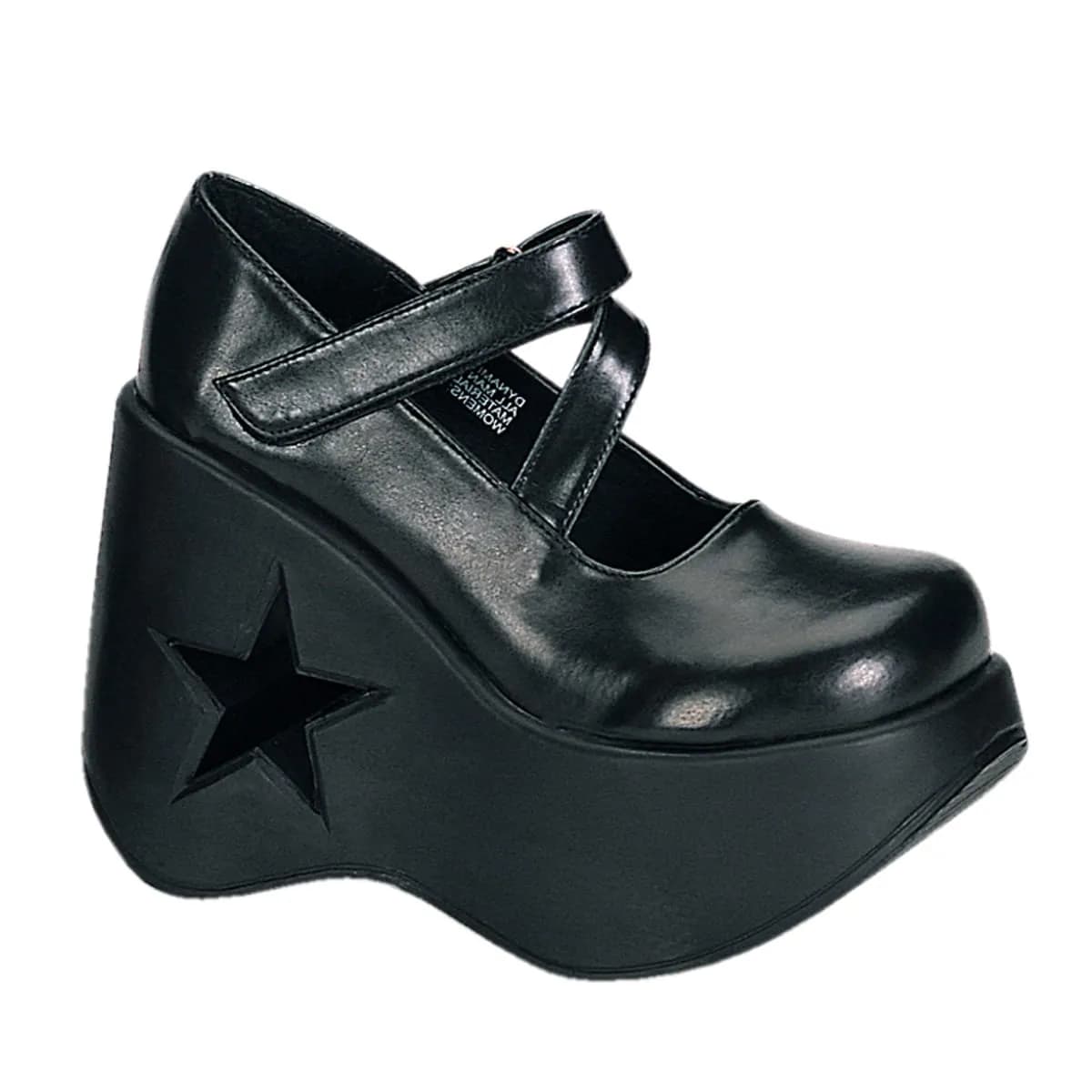 DemoniaCult DYNAMITE-03 Damen Sandale Schwarz  EU 37
