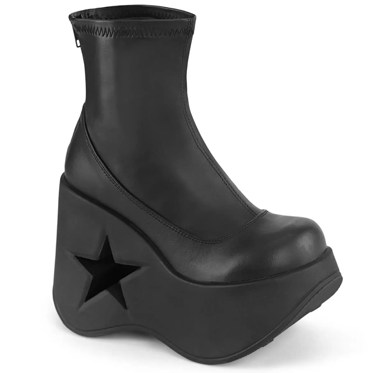 DemoniaCult DYNAMITE-100 Damen Stiefelette Schwarz  EU 40