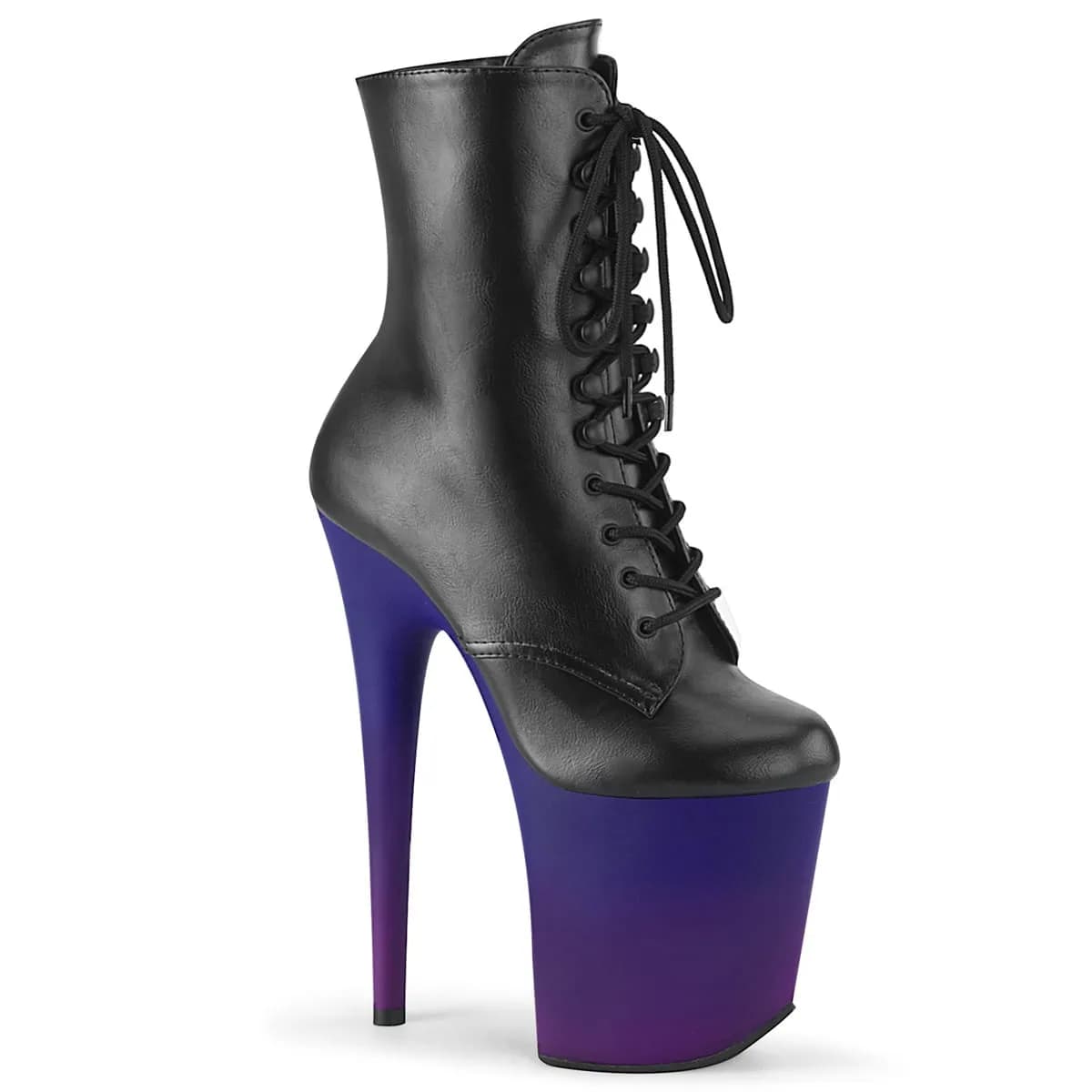 Pleaser FLAMINGO-1020BP Damen Stiefelette Schwarz  EU 36