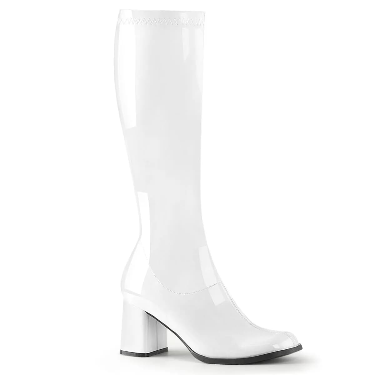 Funtasma GOGO-300 Damen Stiefel Weiß Lack EU 40
