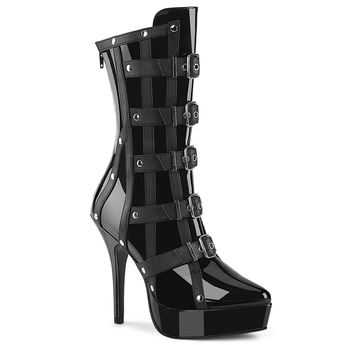 Devious INDULGE-1038 Damen Stiefelette Schwarz  EU 44
