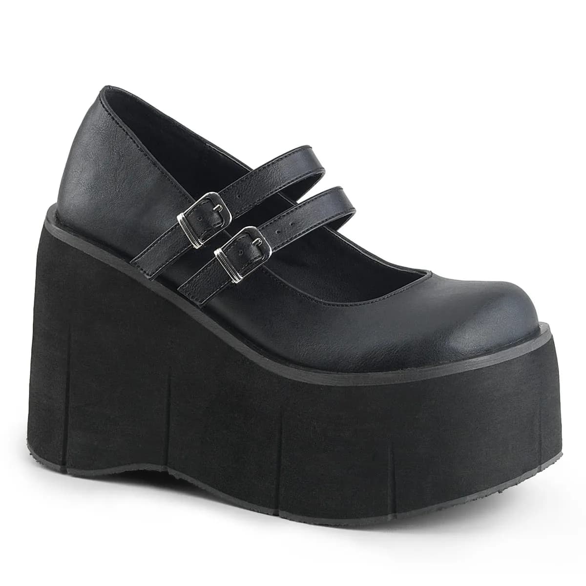 DemoniaCult KERA-08 Damen Sandale Schwarz  EU 38