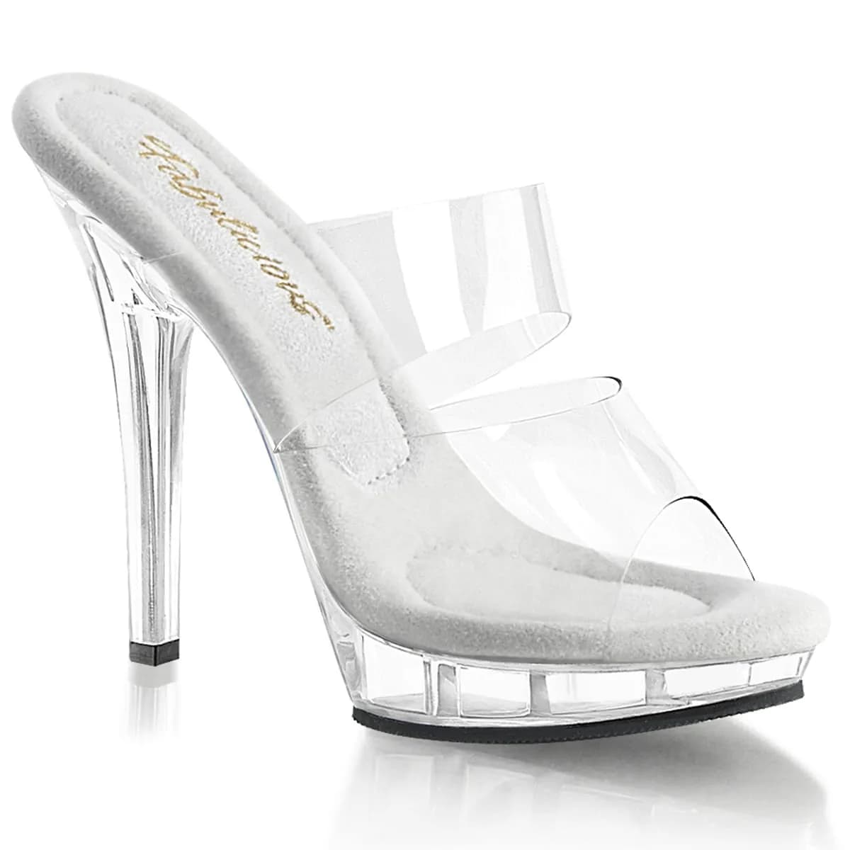 Fabulicious LIP-102 Damen Slipper Transparent  EU 39