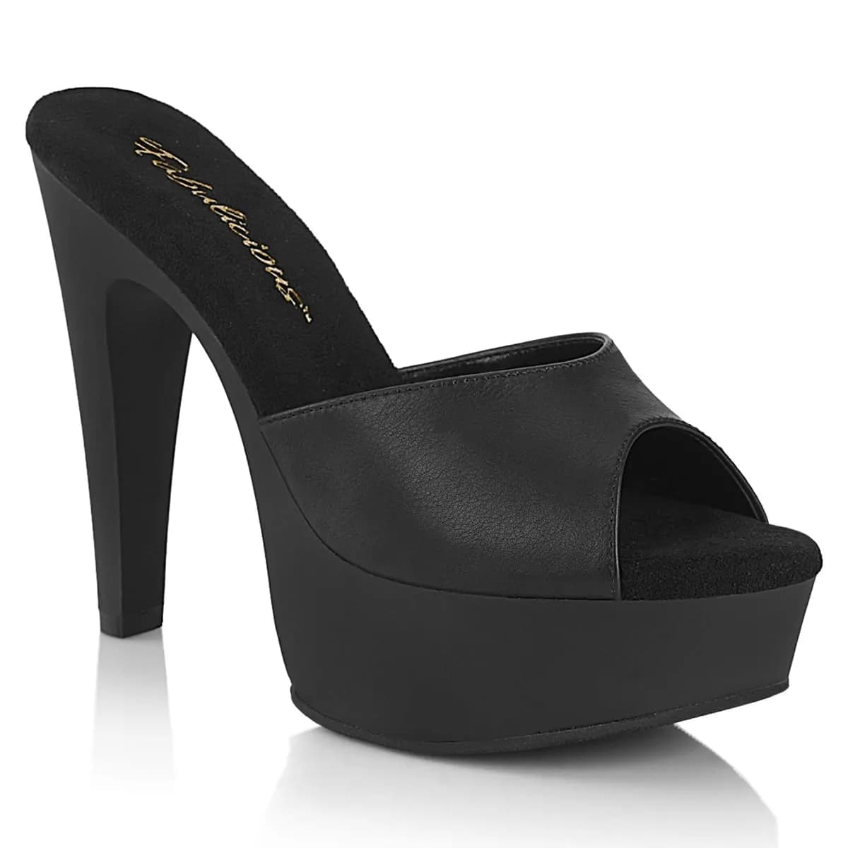 Fabulicious MARTINI-501 Damen Slipper Schwarz  EU 39