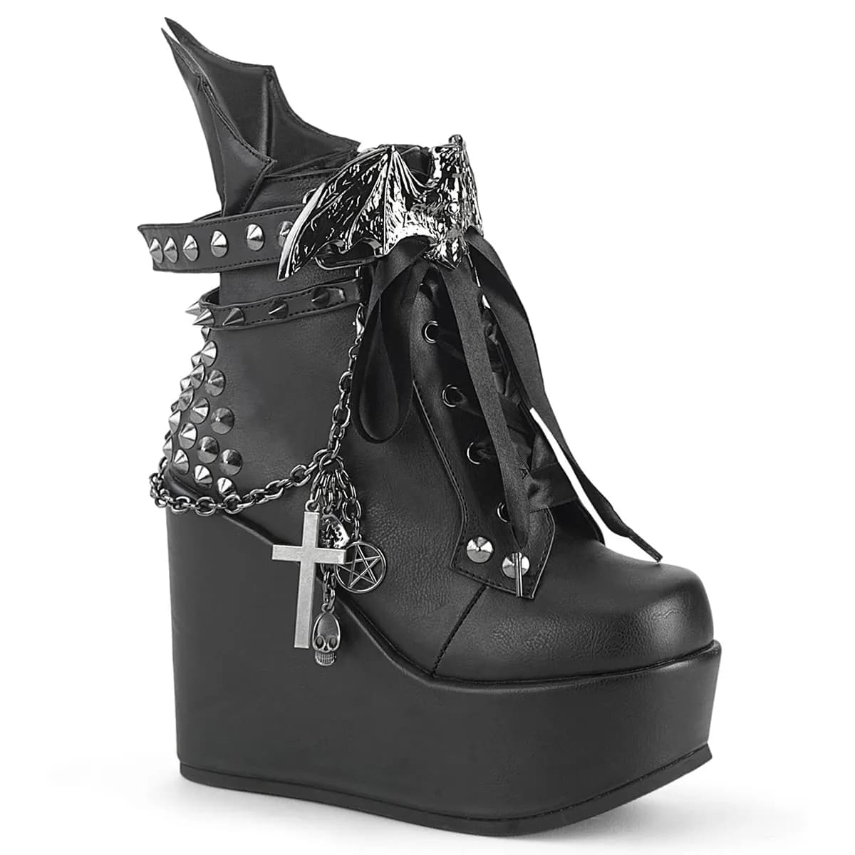 DemoniaCult POISON-107 Damen Stiefel Schwarz  EU 41