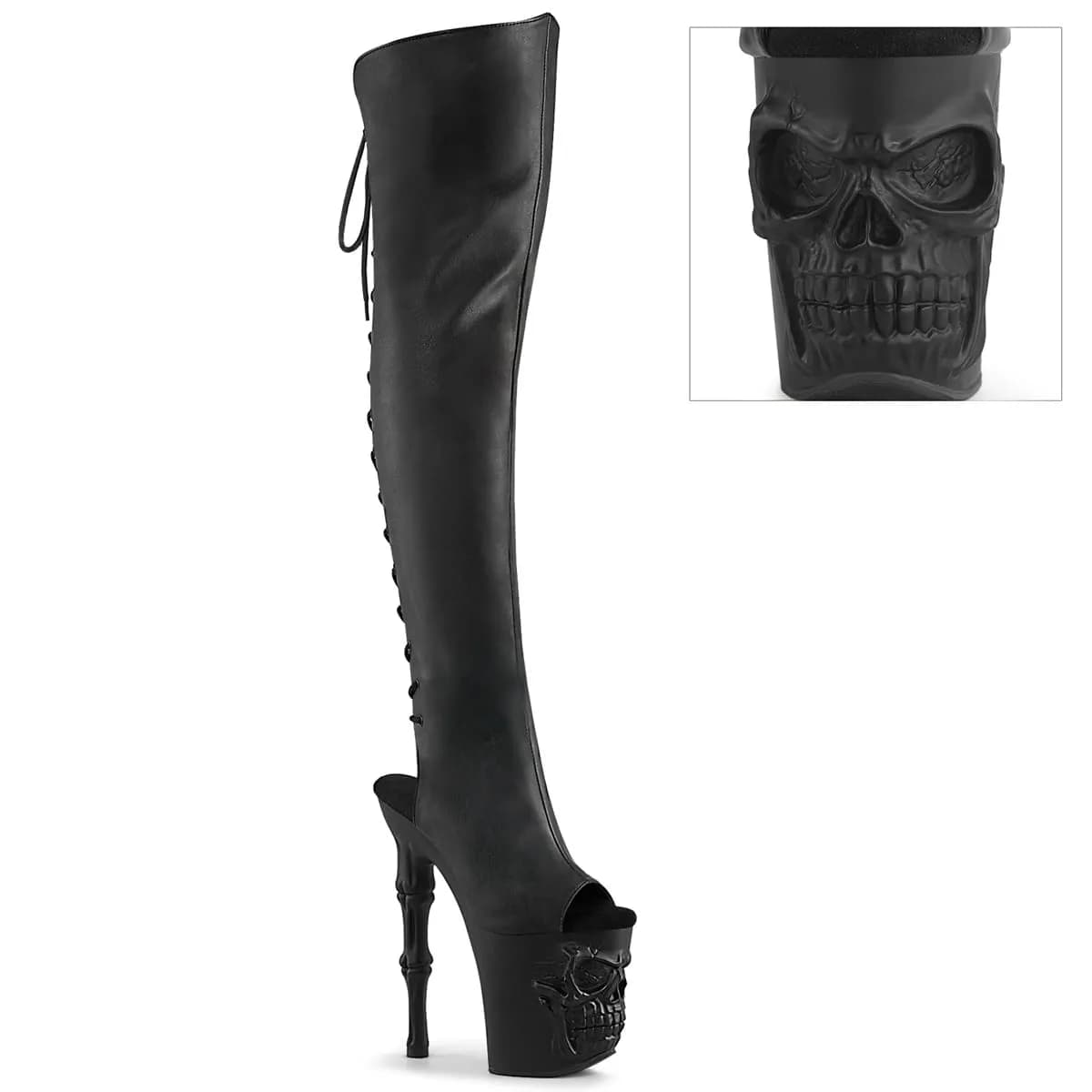 Pleaser RAPTURE-3019 Damen Stiefel Schwarz  EU 38