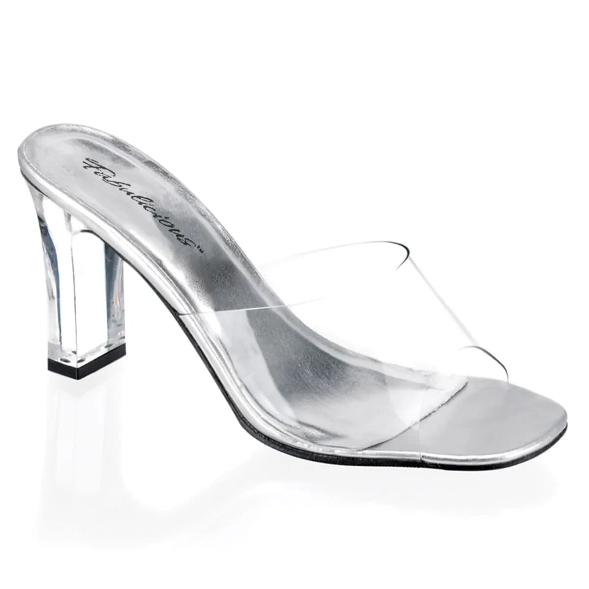 Fabulicious ROMANCE-301 Damen Slipper Transparent  EU 44