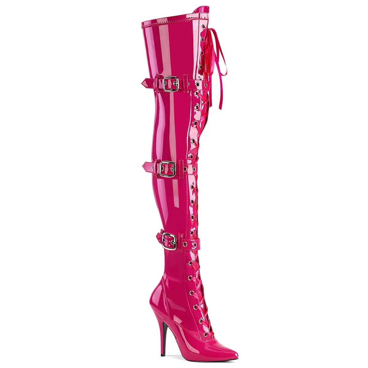 Pleaser SEDUCE-3028 Damen Stiefel Pink  EU 44