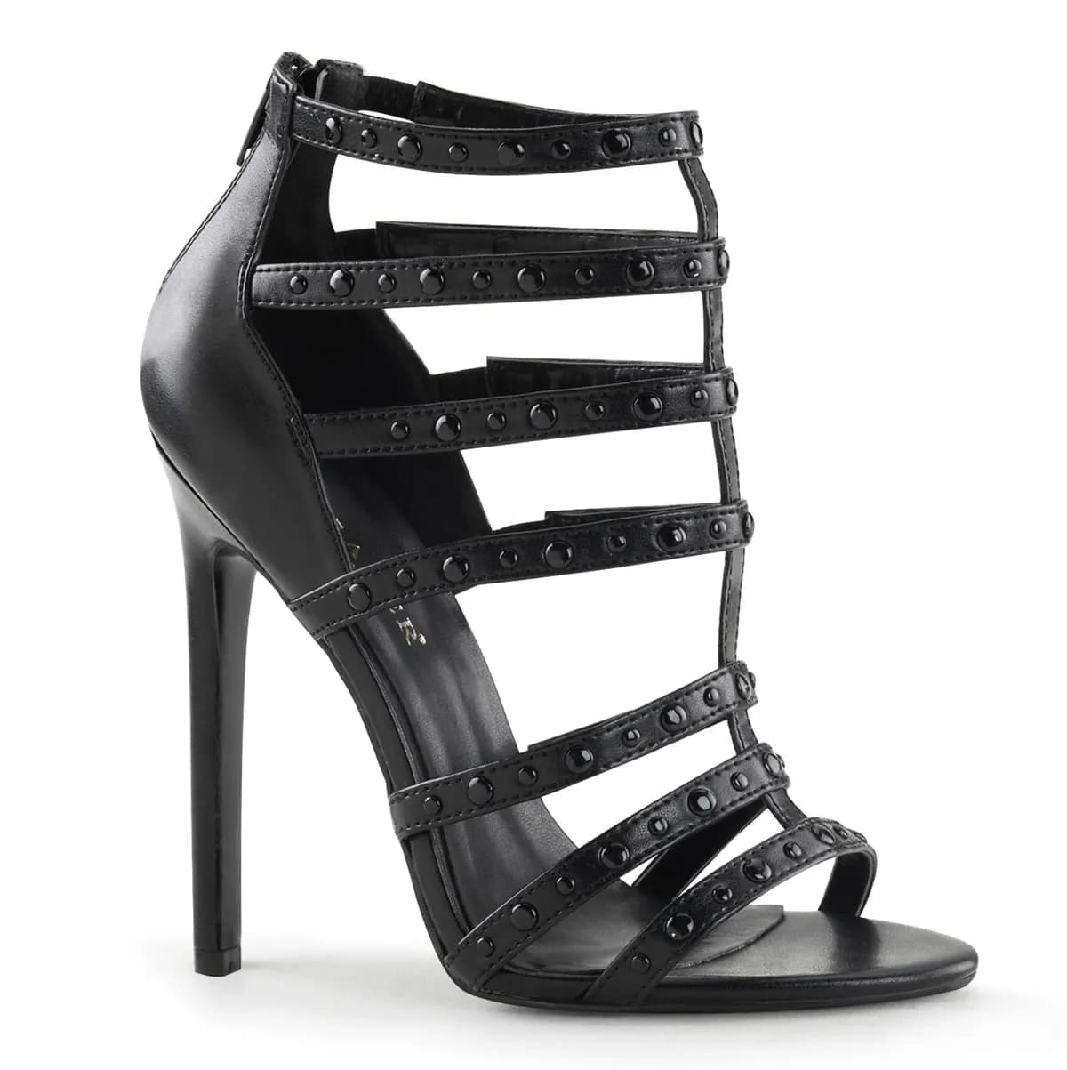 Pleaser SEXY-15 Damen Sandale Schwarz  EU 42