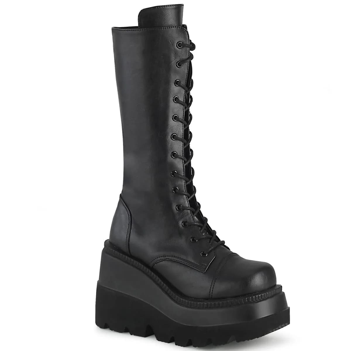 DemoniaCult SHAKER-72 Damen Stiefel Schwarz  EU 36