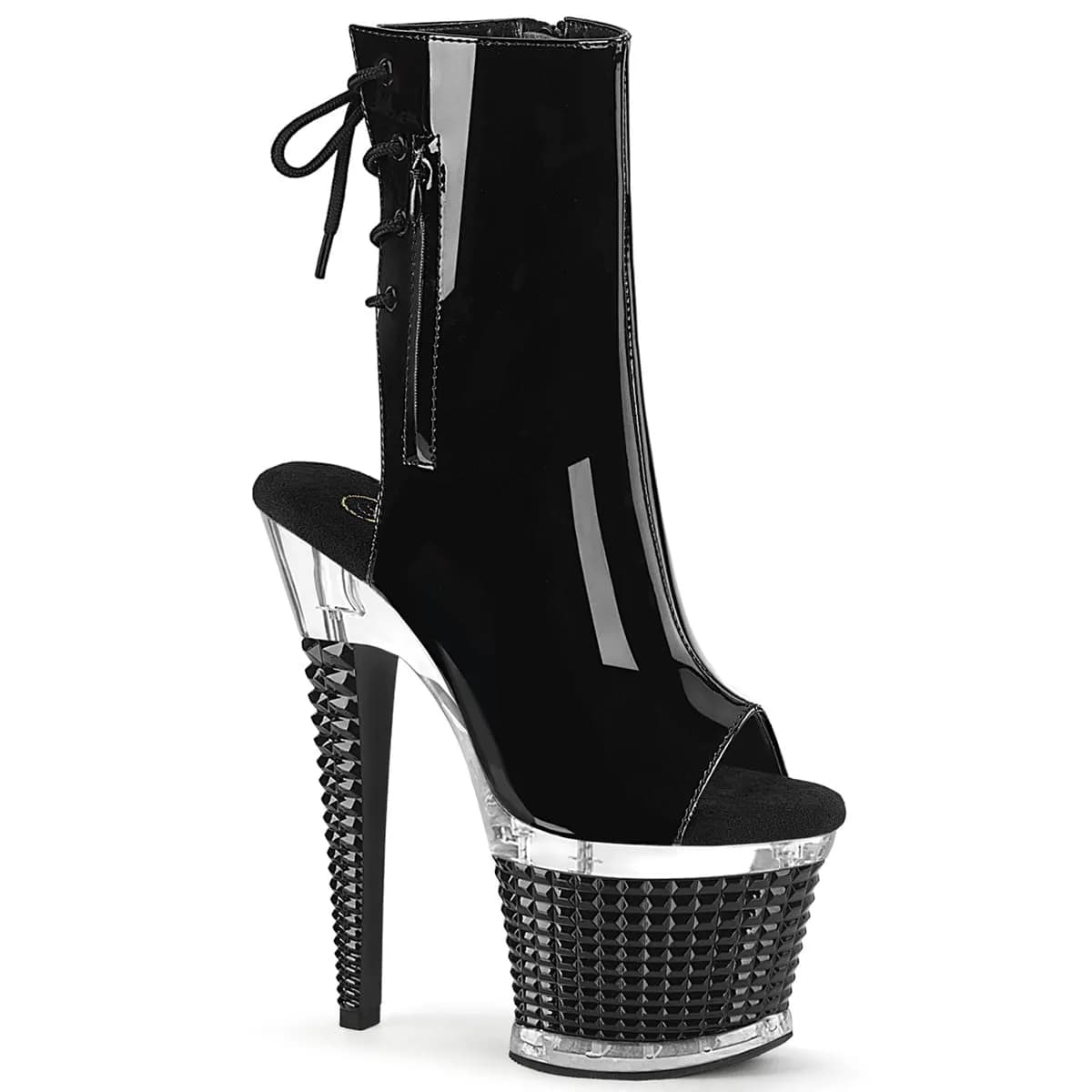 Pleaser SPECTATOR-1018 Damen Stiefelette Schwarz  EU 40