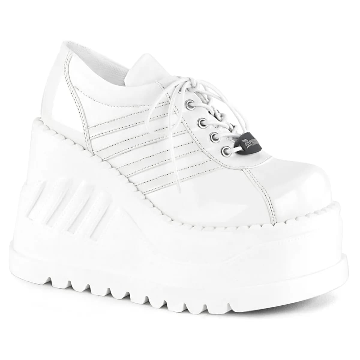 DemoniaCult STOMP-08 Damen Halbschuh Weiß  EU 39