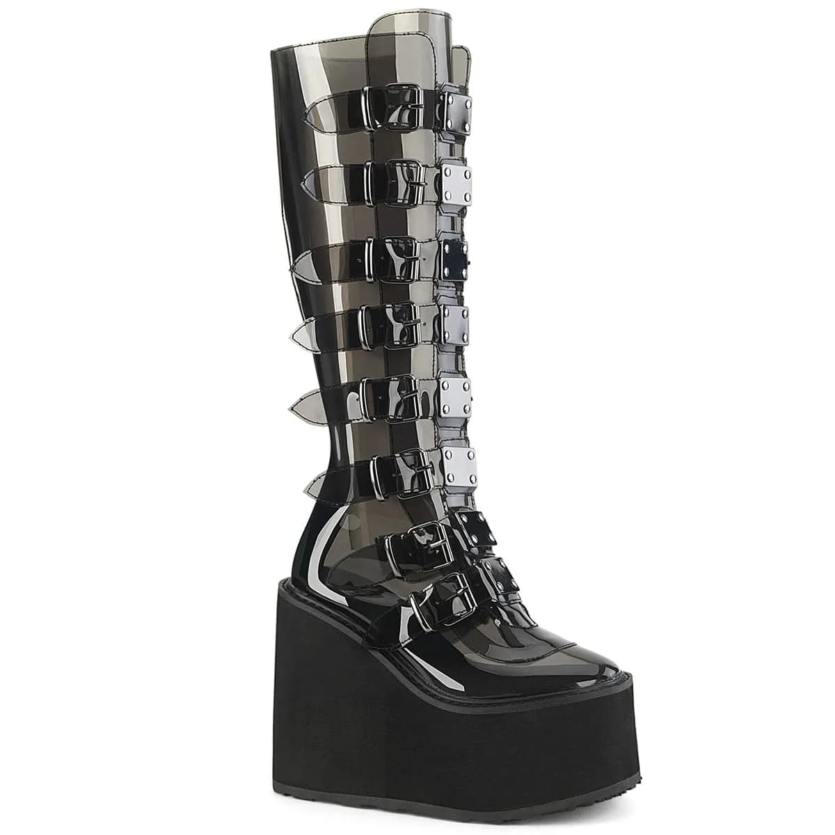 DemoniaCult SWING-815C Damen Stiefel Schwarz  EU 37