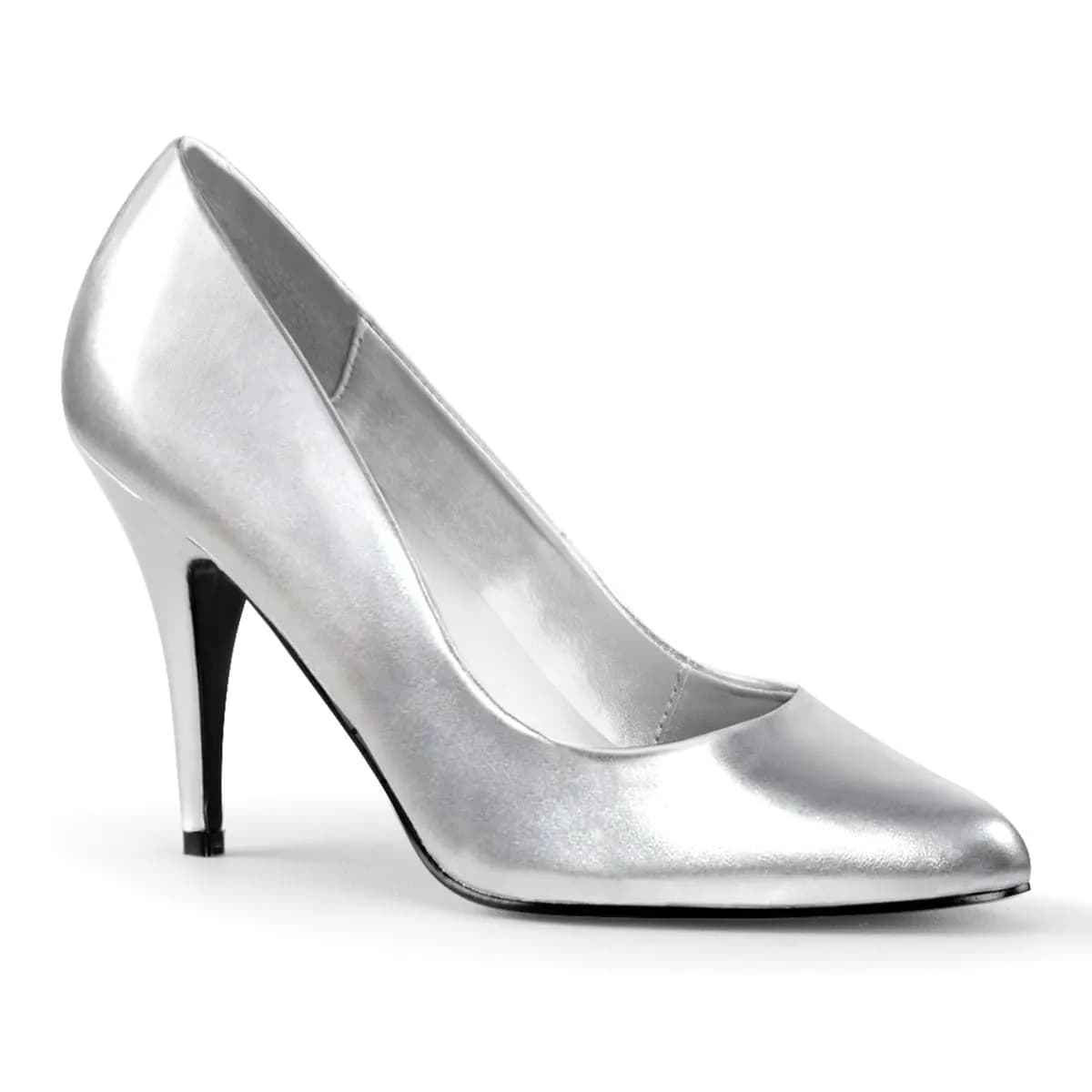 Pleaser VANITY-420 Damen Pumps Silber  EU 37
