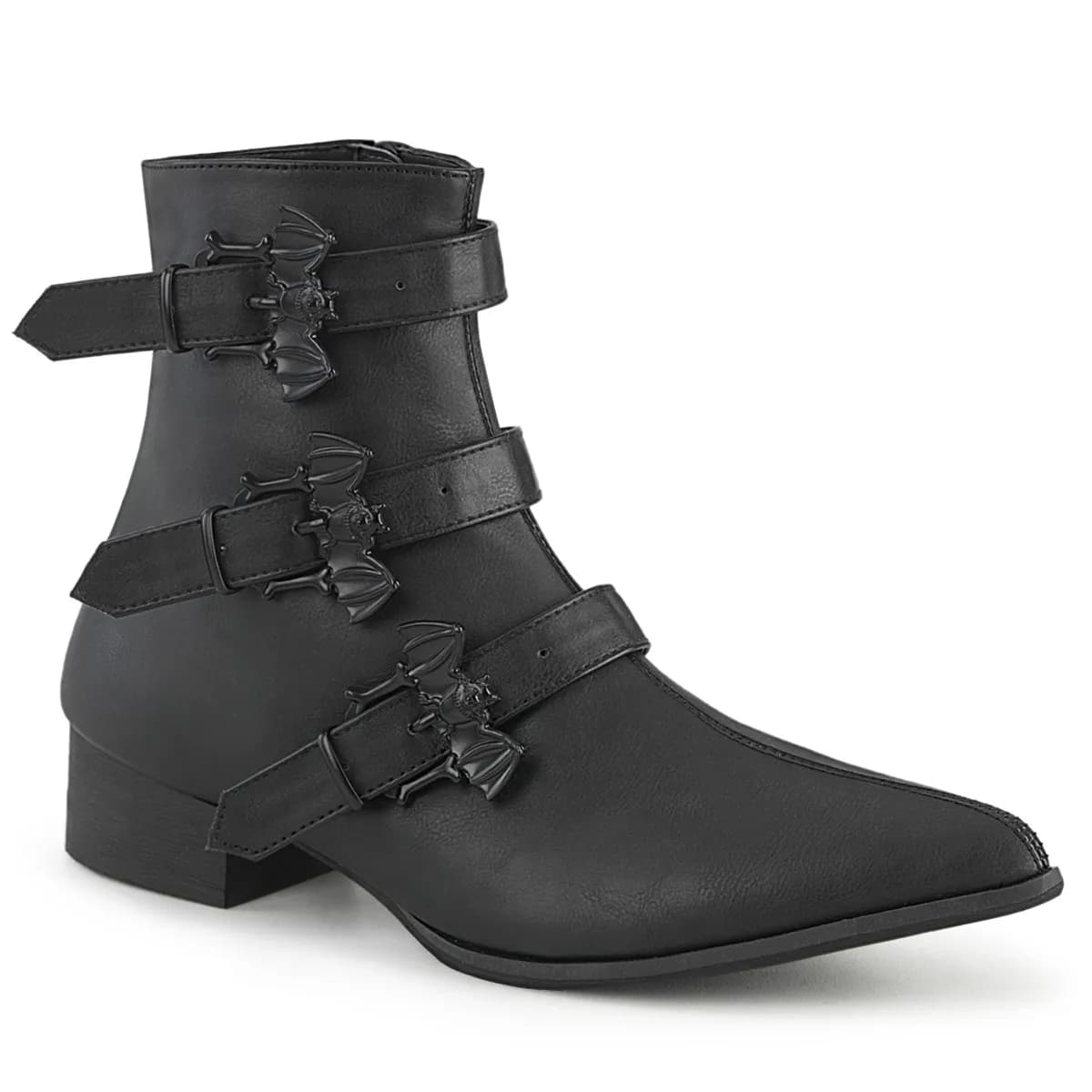 DemoniaCult WARLOCK-50-B Unisex Stiefelette Schwarz  EU 44