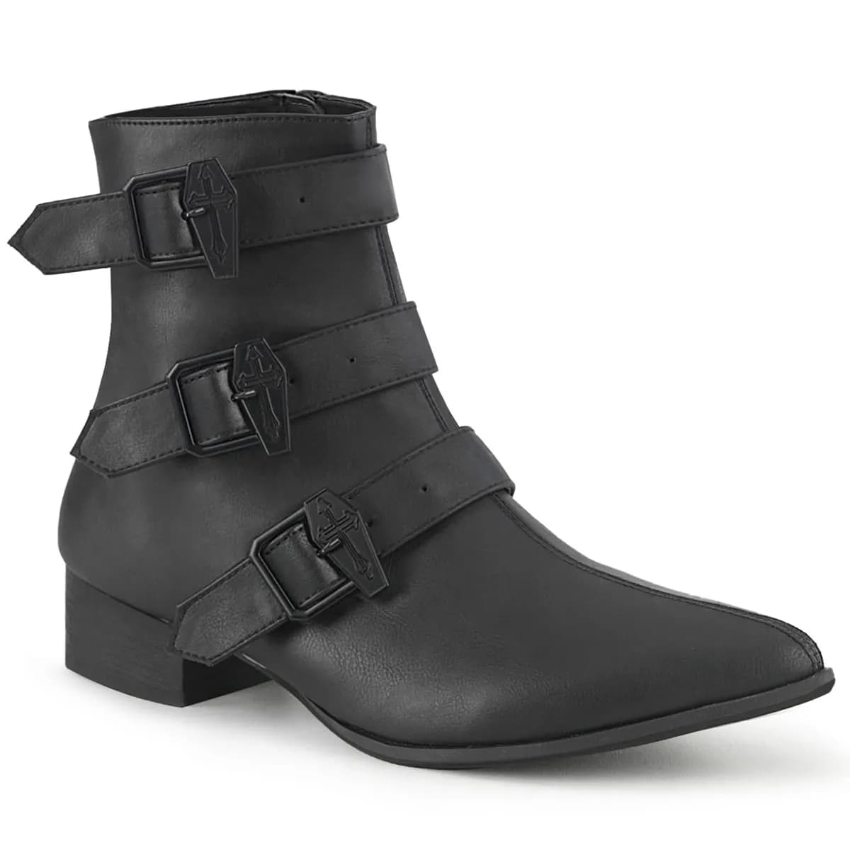DemoniaCult WARLOCK-50-C Unisex Stiefelette Schwarz  EU 44
