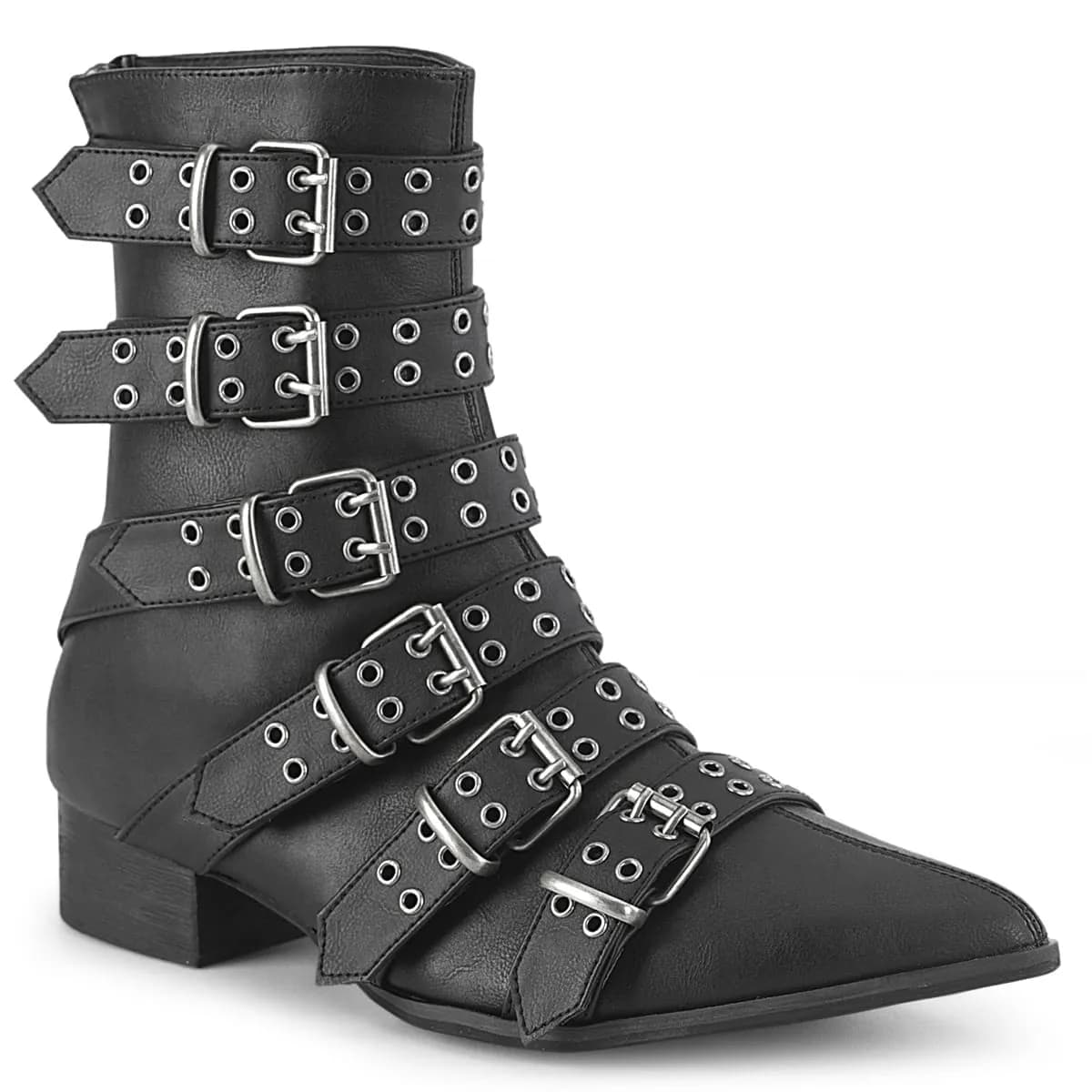 DemoniaCult WARLOCK-70 Unisex Stiefel Schwarz  EU 44