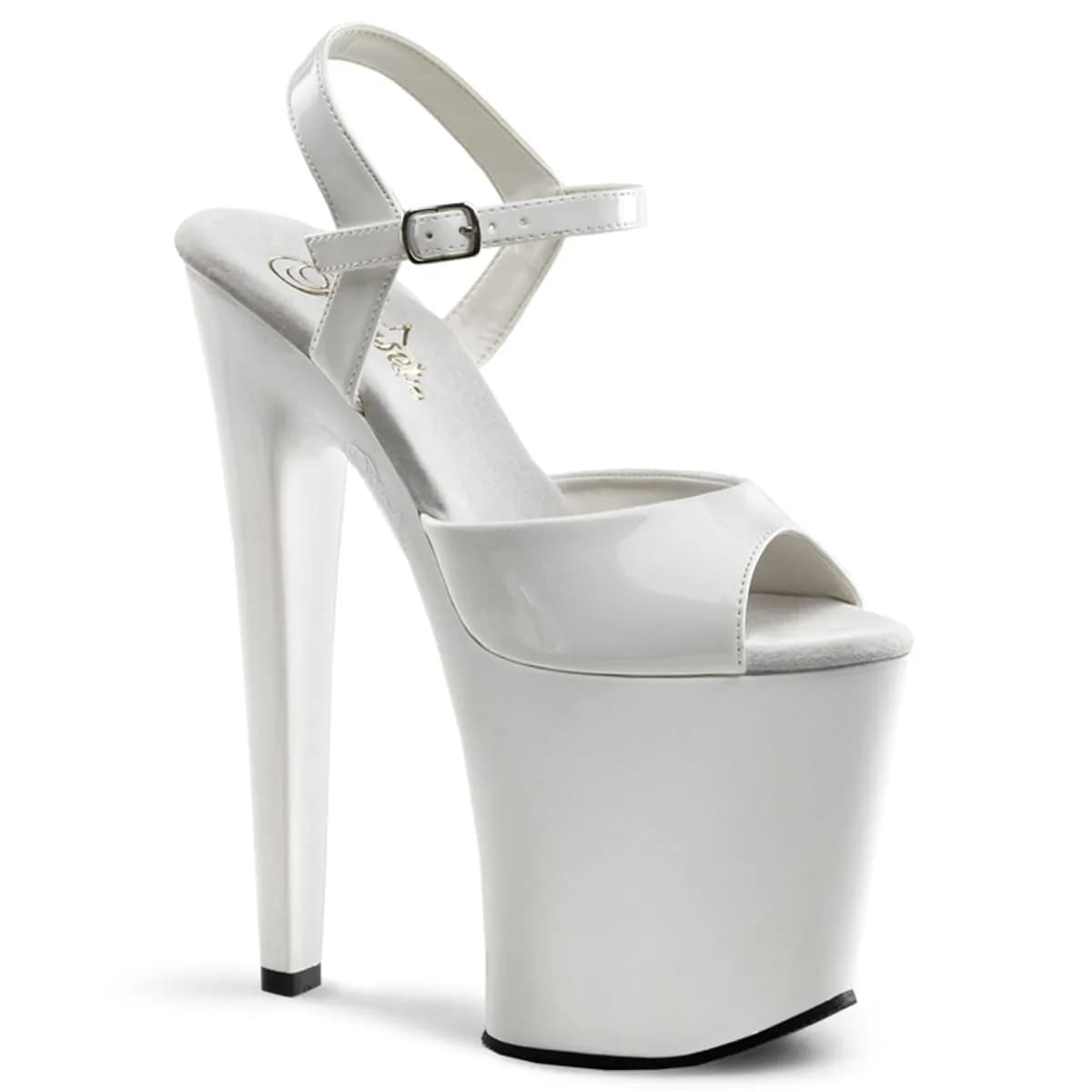 Pleaser XTREME-809 Damen Sandale Weiß  EU 36