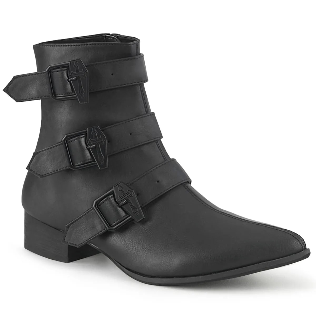 DemoniaCult WARLOCK-50-C Unisex Stiefelette Schwarz  EU 44