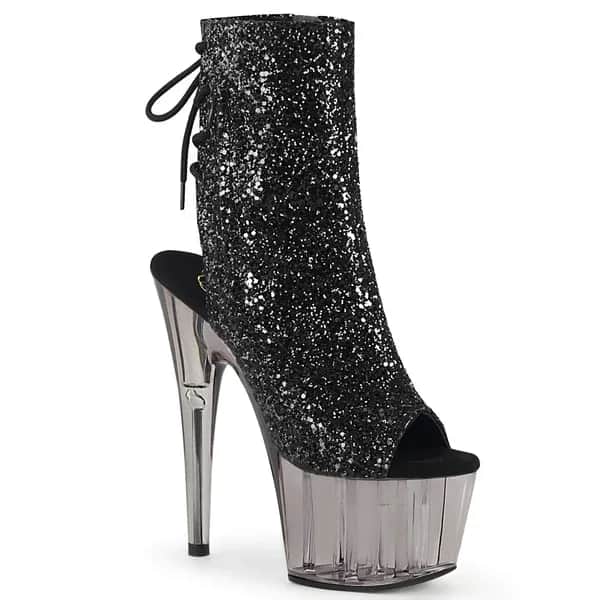 Pleaser ADORE-1018GT Damen Stiefelette Schwarz EU 40