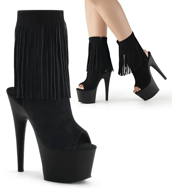 Pleaser ADORE-1019 Damen Stiefelette Schwarz EU 41