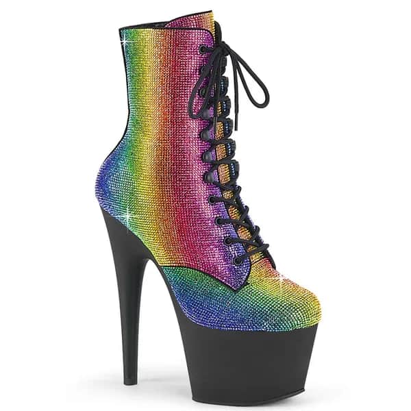 Pleaser ADORE-1020RS Damen Stiefelette Mehrfarbig EU 38