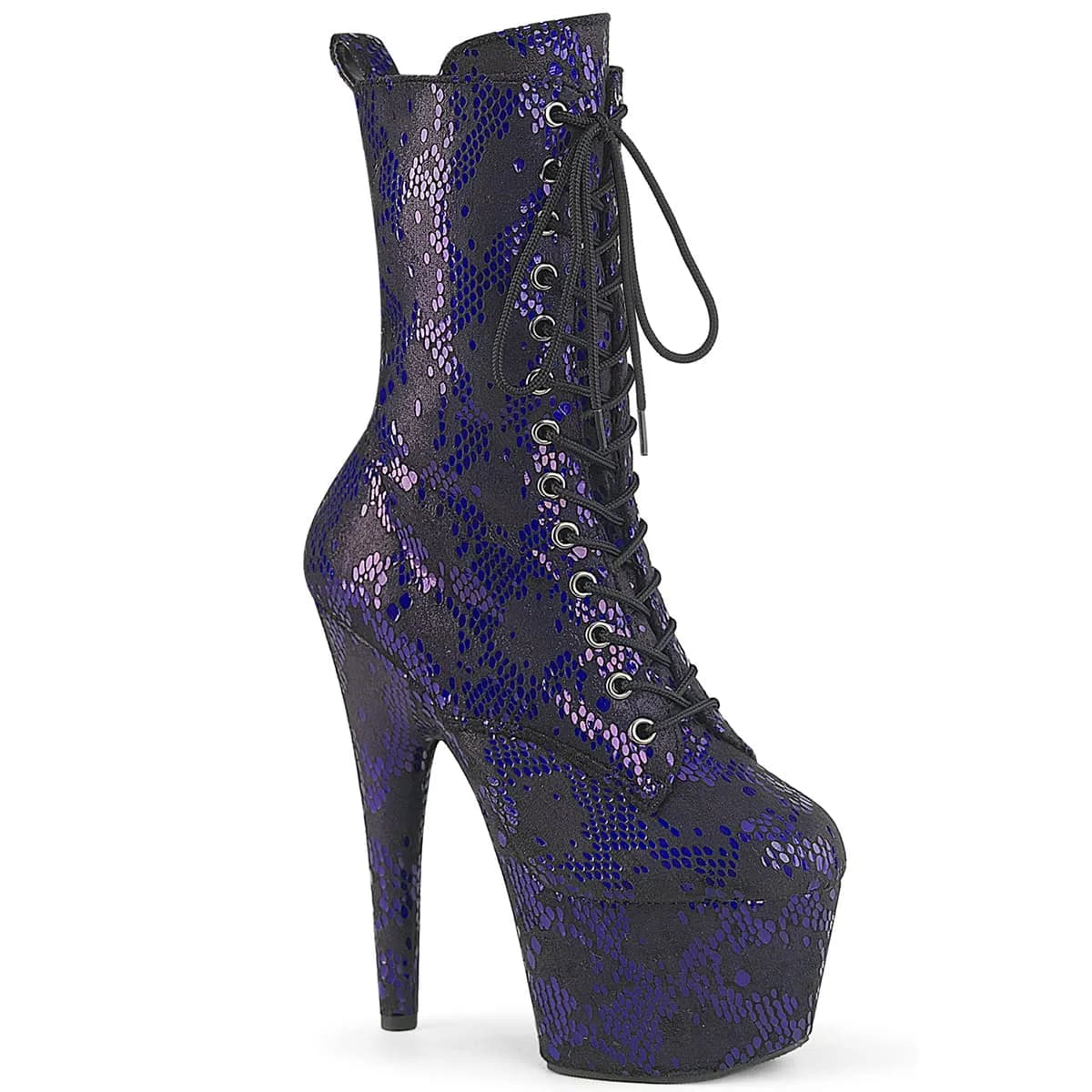 Pleaser ADORE-1040SPF Damen Stiefelette Lila EU 42